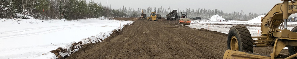 equipment rental laying the earth