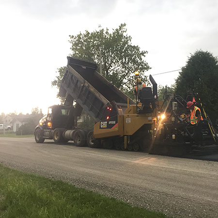 paving asphalt 